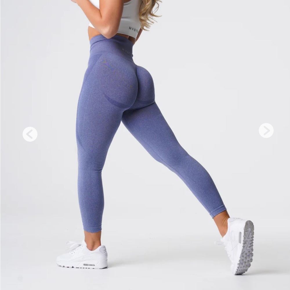 NVGTN Indigo Seamless Leggings - Size S